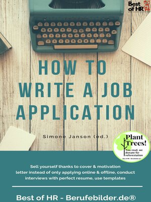 cover image of How to Write a Job Application